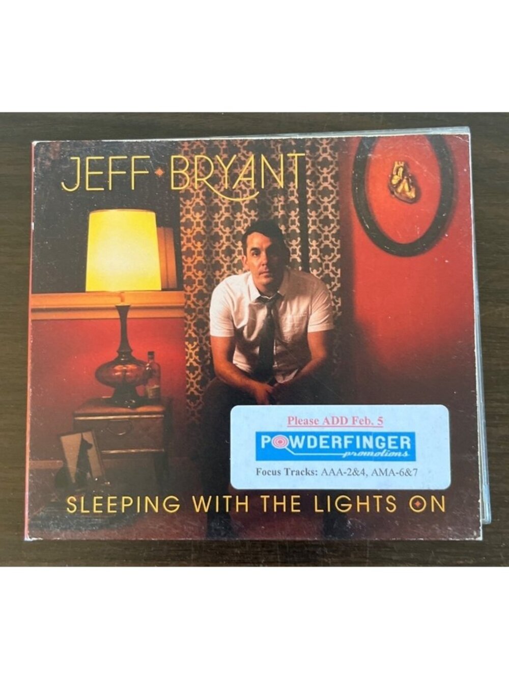 3 For $6 Jeff Bryant : Sleeping With The Lights On (CD, 2018)